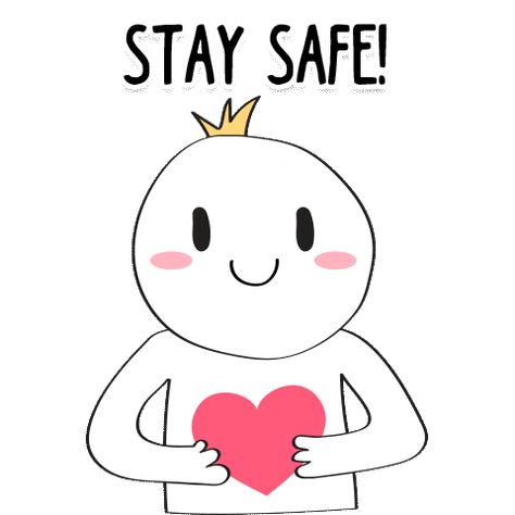 Stay Safe Everyone, Cute Cartoon Wallpapers, Stay Safe, Cartoon Wallpaper, Cute Stickers, Take Care, Cute Cartoon, Funny Gif, Alphabet