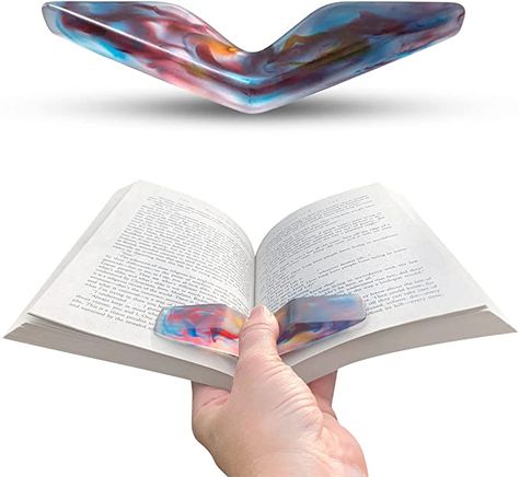 Amazon.com : Thumb Book Page Holder Bookmark | Finger Book Holder for Reading in Bed I Hand Made Resin Holders Light Weight Book Opener Tool | Bookmarks for Book Lovers Gifts Reader Accessories : Office Products Bookish Accessories, Book Page Holder, Thumb Book, Page Holder, Bookmarks For Books, Reading Accessories, Place Holder, Book Holder, Book Holders