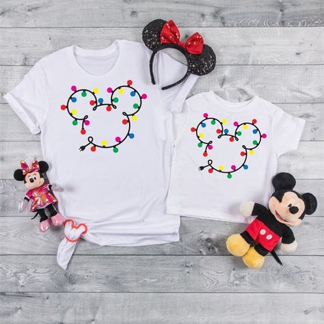 Disney Xmas, Family Disney Shirts Matching, Kids Disney Shirts, Disney Divas, Matching Family T Shirts, Disney Couple Shirts, Disney Christmas Shirts, Matching Disney Shirts, Disney Trip Shirts