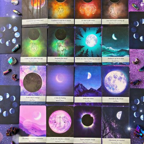 Moonology, Oracle Cards, Moon Phases, Astrology, Full Moon, New Moon, Taurus, Gemini, Libra, Eclipse Moonology Oracle Cards, Biddy Tarot, Sacral Chakra Healing, Free Tarot Cards, Moon Meaning, Oracle Cards Decks, Moon Astrology, Natural Magic, Oracle Card Reading