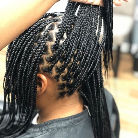 Zoom! Small Knotless Bra length! ******************************************** #neatknotless #knotlessbraids #knotlessboxbraids #knotless… Bra Length Knotless Braids, Small Knotless, And July, Twist Braids, Braid Styles, Box Braids, Locs, Dreadlocks, Braids