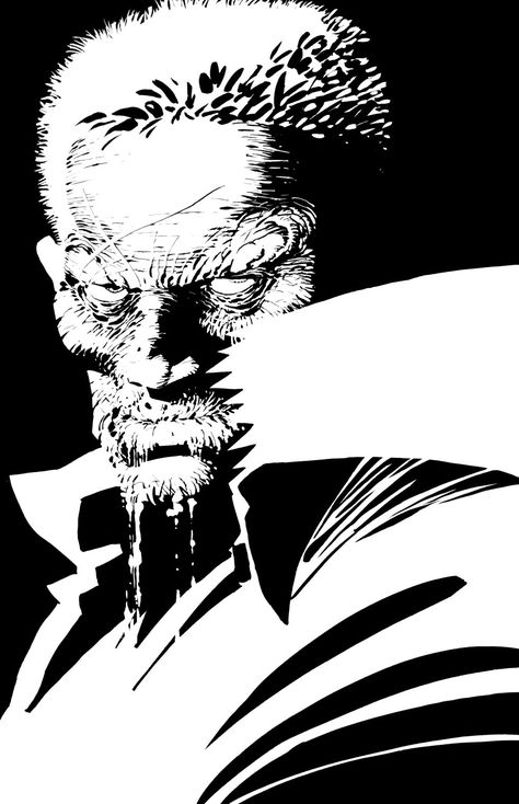 Frank Miller Sin City Art, Sin City Frank Miller, Tobias Whale, Famous Illustrators, Sin City Comic, Frank Miller Sin City, Frank Miller Art, Frank Miller Comics, Green Lanterns