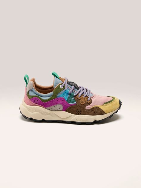 The Flower Mountain YAMANO 3 hiking shoe features a technical suede and mesh upper, hiking laces, and an ultra-lightweight rubber sole. Flower Mountain Shoes, Birkenstock Men, Polo Shoes, Flower Mountain, Ballerina Heels, Hiking Sneakers, Mountain Shoes, Flower Shoes, Hiking Shoe