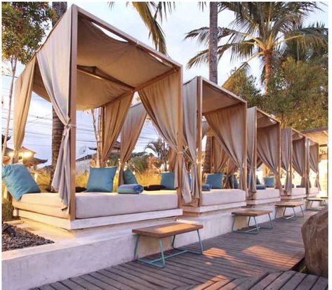 Cabana Bar Ideas, Beach Cabana Ideas, Beach Restaurant Design, Cabana Design, Resort Plan, Outdoor Cabana, Outdoor Restaurant Design, Resort Architecture, Garden Restaurant