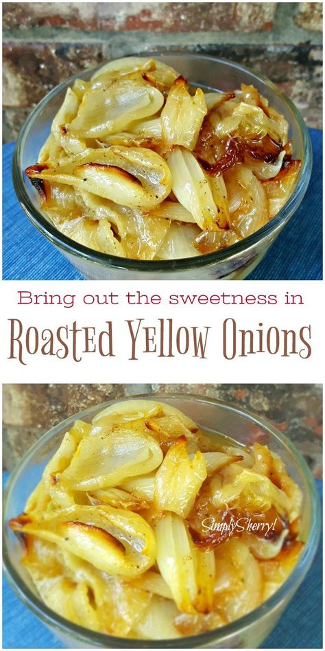 Bring out the Sweetness in Roasted Yellow Onions Mustard Onions, Diy Canning, Carmelized Onions, 2024 Recipes, Salad Toppers, Csa Recipes, Roasted Onions, Pizza Recipes Homemade, Onion Recipes