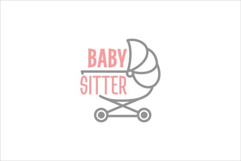 Baby Sitter Logo Design Template Birthday Wishlist, Logo Design Template, Logo Ideas, Shower Ideas, Design Template, Vector Art, Logo Design, Unique Designs, Baby Shower