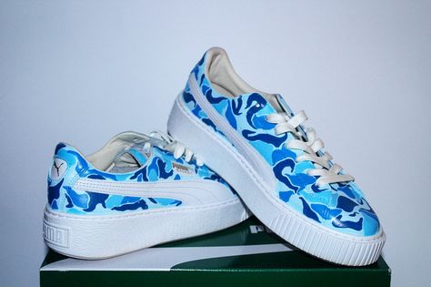 Custom Pumas Shoes, Customized Sneakers, Thor Comic, Pinewood Derby Cars, Puma Trainers, Derby Cars, Pumas Shoes, Custom Sneakers, Painted Shoes