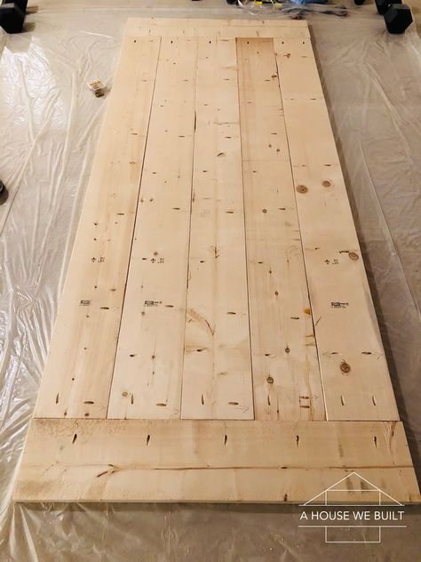 Farmhouse Kitchen Table Diy, Diy Barn Door Plans, Diy Farmhouse Table Plans, Build A Farmhouse Table, Farmhouse Table Plans, Diy Dining Room Table, Diy Kitchen Table, Custom Barn Doors, Door Plan