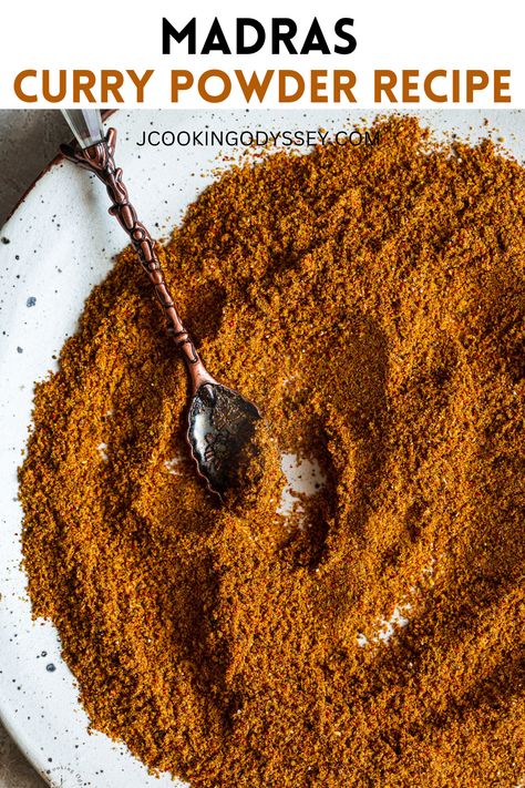 Madras Curry Powder Curry Dressing Recipe, Curry Powder Recipes, Daal Recipes, Afghani Food, Homemade Curry Powder, Dhal Recipe, Curry Spice, Curry Seasoning, Curry Recipes Vegetarian