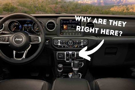 Have you ever wondered why Jeep Wrangler window control buttons are in the middle of the vehicle versus on the door panel like most other… Jeep Wrangler Doors, Jeep Wrangler Models, Jeep Doors, New Jeep Wrangler, Jeep Lifestyle, Wrangler Sport, Jeep Wrangler Sport, Old Jeep, Jeep Jl