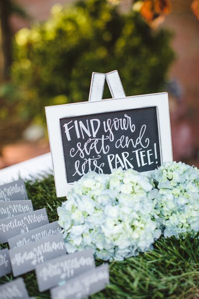 Colorful Calligraphy, Golf Wedding Theme, Golf Wedding, Sports Wedding, Golf Course Wedding, Golf Theme, Golf Tee, Calligraphy Wedding, Retro Wedding