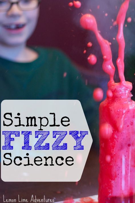 Simple Science Experiments that Fizz. One family does 5 variations on a classic experiment. Awesome, can't wait to try! #smartmarch #kbn Fizz Science Experiment, Simple Science Experiments, Volcano Experiment, Rock Projects, Summer Science, Simple Science, Science Club, Science Party, Kid Experiments