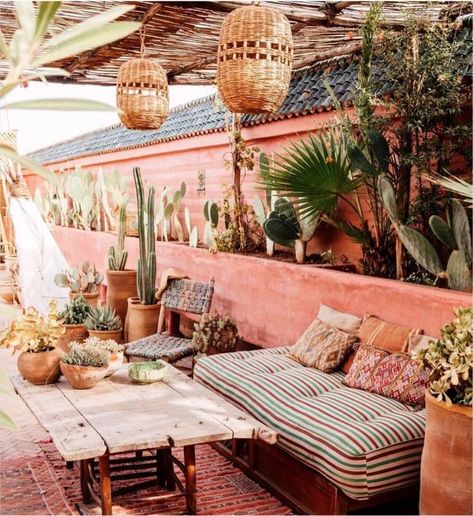 Riad Jardin Secret Riads In Marrakech, Outdoor Seating Area, Surf Shack, Marrakech Morocco, Design Hotel, Villa Design, Hotel Design, Boho Home, Hotels Design