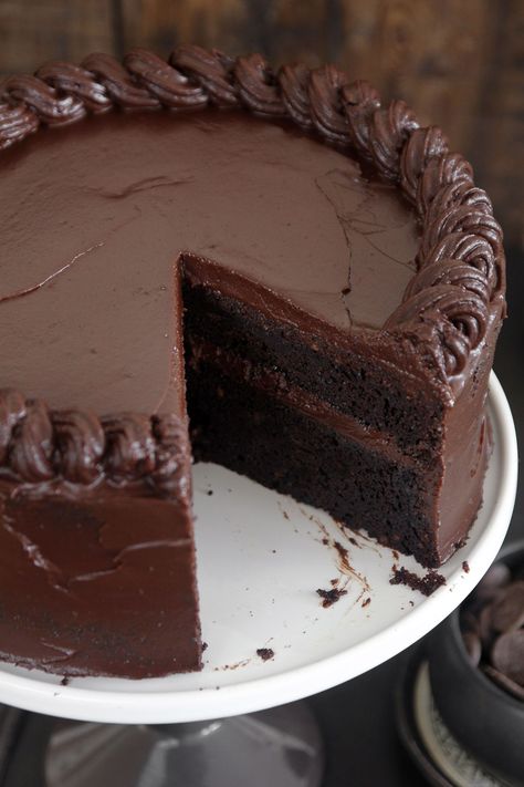 The Most Amazing Chocolate Cake, Most Amazing Chocolate Cake, Amazing Chocolate Cake, Resipi Kek, American Chocolate, Amazing Chocolate Cake Recipe, Coconut Cheesecake, American Cake, Best Chocolate Cake