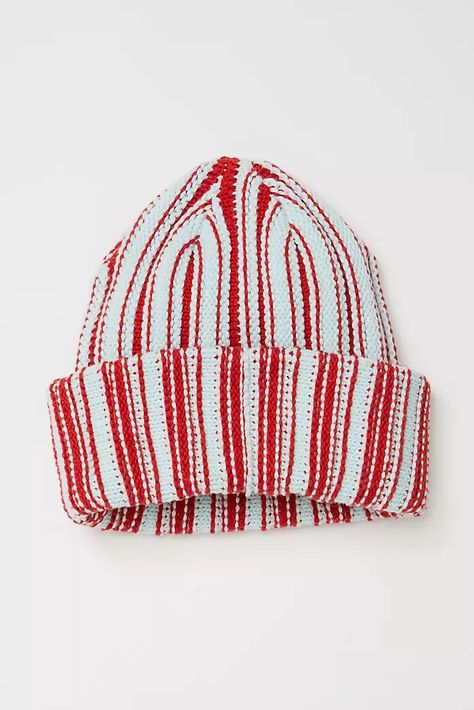 The Gift Shop | Unique Gifts + Holiday Gift Ideas | Free People Red Beanie Hat, Cropped Faux Fur Coat, Funky Hats, Christmas Beanie, Red Beanie, Cute Beanies, Girl Beanie, Striped Beanies, Pet Sweater