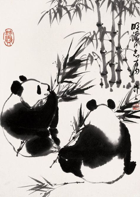 Chinese Painting Traditional, Chinese Wall Art, Chinese Drawing, Chinese Drawings, China Ink, Traditional Chinese Art, Sumi E Painting, Calligraphy Drawing, Art Chinois