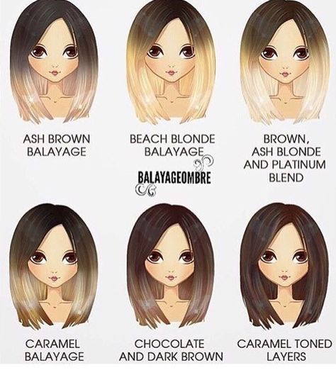 Ombré Different Types Hair Color Ash, Pelo Color, Balayage Hairstyle, Hair Color Blonde Highlights, Ash Brown Hair Color, Hair Color Asian, Baby Lights, Ash Hair Color, Pony Tails