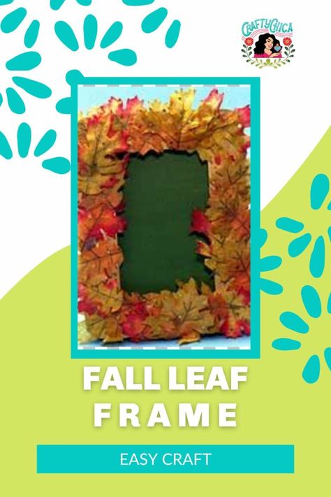 Fall Picture Frame Crafts, Ideas For Frames, Fall Leaves Pictures, Fall Picture Frame, Frames For Pictures, Thanksgiving Gratitude, Picture Frame Crafts, Leaf Frame, Diy Ceramic