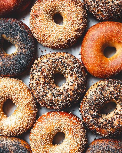 Homemade New York Style Bagels on the feedfeed Breakfast Food Styling, Different Breads, The Boy Who Bakes, New York Style Bagels, How To Make Bagels, Bagel Dip, New York Bagel, Best Bagels, Bread Bakery