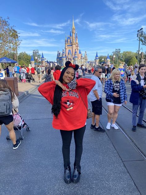 Disney World, outfit, Black Women, Black Girls, Knotless braids, luxury, mickey, minnie, Magic Kingdom,Sneakers Magic Kingdom Outfit Fall, Disneyworld Outfit Winter, Disney Outfits Winter, Disney Winter Outfits, Disneyland Outfit Winter, My 28th Birthday, Disneyworld Outfits, Disneyworld Outfit, Magic Kingdom Outfit