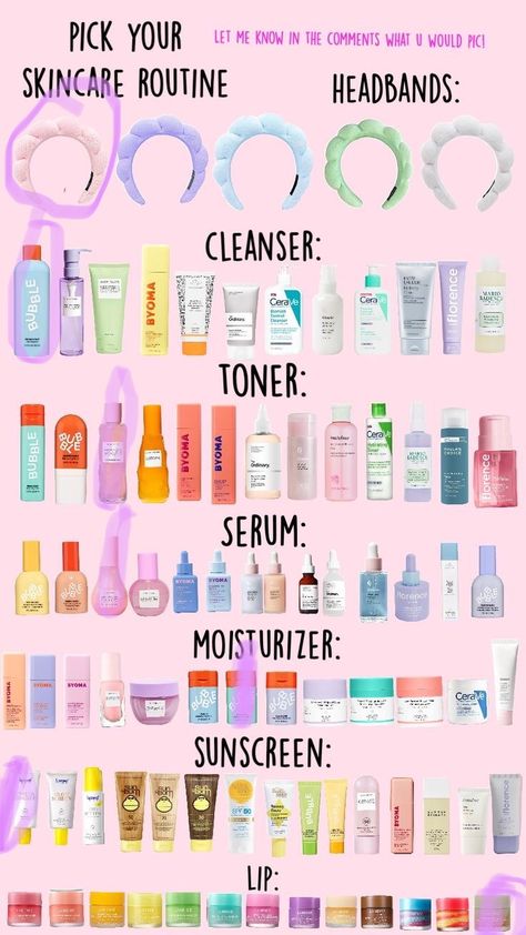 Skincare For 12 Year Girl, Skincare For Middle Schoolers, Skin Care Shopping List, Skin Care For 10 Year Girl, Skin Care To Buy, Skin Care For 13 Yrs Old Girl, Skincare For 13 Yrs Old, Skincare Musthaves, Back To School Skincare