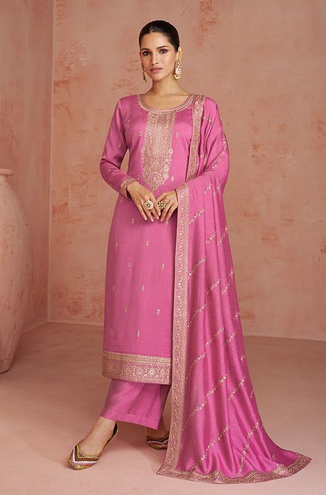 Wedding Salwar Suits, Silk Pant Suit, Palazzo Suit, Pakistani Salwar Kameez, Silk Bottoms, Pakistani Designers, Embroidery Suits, Silk Pants, Fabric Details