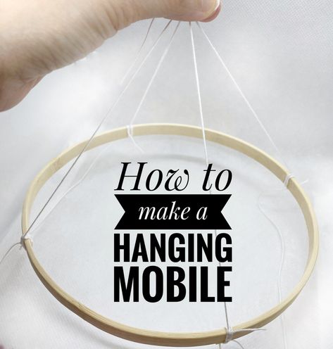 Diy Baby Mobile Tutorial, Homemade Mobile, Hanging Crib Mobile, Diy Nursery Mobile, Hanging Crib, Make A Mobile, Diy Crib, Diy Baby Mobile, Crochet Pieces