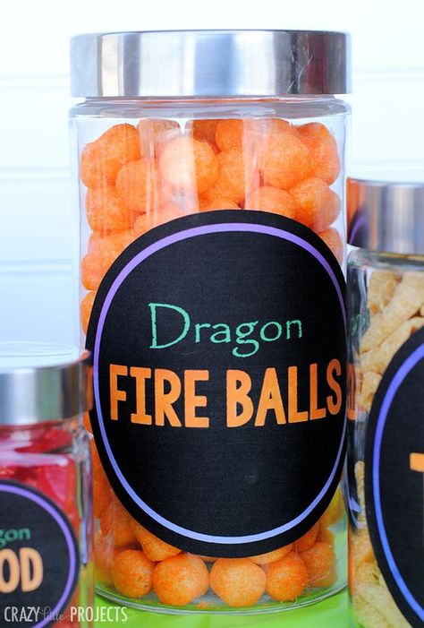 Cute “Dragon Fire Balls” for a fun How to Train Your Drago birthday party Dragons Love Tacos Party, Goku Birthday, Knight Birthday Party, Dragon Baby Shower, Viking Party, Boys Food, Dragons Love Tacos, Dragon Birthday Parties, Knight Party