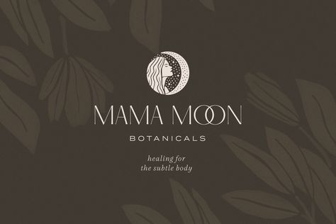 Brand Launch: Mama Moon Botanicals - amarielael.com Brand Launch, Grow Business, Aromatherapy, Baby Animals, Product Launch, Moon, Graphic Design