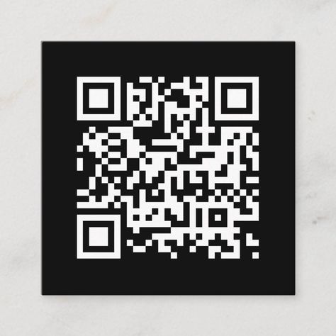 QR Code Black Modern Minimalist Social Media Icons Square Business Card  Zazzle Usernames For Instagram, Coffee Poster Design, Business Card Stand, Honeymoon Fund, Code Black, Coffee Poster, Square Business Card, Media Icon, Creating A Business