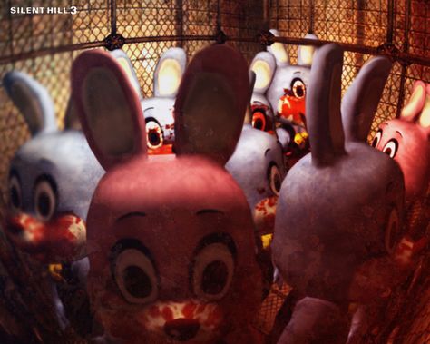 Silent Hill Wallpaper, Robbie The Rabbit, Hill Wallpaper, Silent Hill 3, Scary Wallpaper, Silent Hill, White Stuff, The Rabbit, Soundtrack