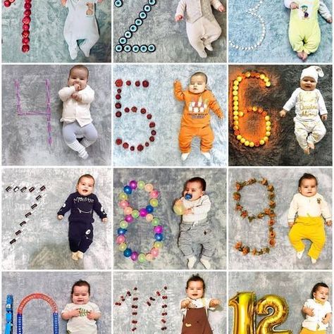 Baby Monthsary Photo Ideas, Baby Outfits, Tag A Friend, Double Tap, Baby Month By Month