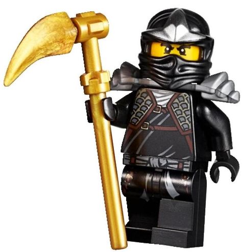 Cole is the black ninja of Earth Minifigure from the Ninjago theme. He is the Ninja former team leader. Cole also had a former fear of dragons, however he conquered it and adopted the Earth Dragon, Rocky, becoming more attached to his dragon than the others. He is the main protagonist of the theme's special Day of the Departed. Cole appears in seven physical variations; as a normal ninja, as a DX Ninja, as a Microfigure, as a ZX ninja, Kendo Ninja, an NRG ninja, and in a kimono. Lego Ninjago Cole, Ninjago Lego Sets, Lego Ninjago Minifigures, Ninjago Birthday, Ninjago Cole, Lego Custom Minifigures, Black Friday Specials, Lego News, Lego Figures