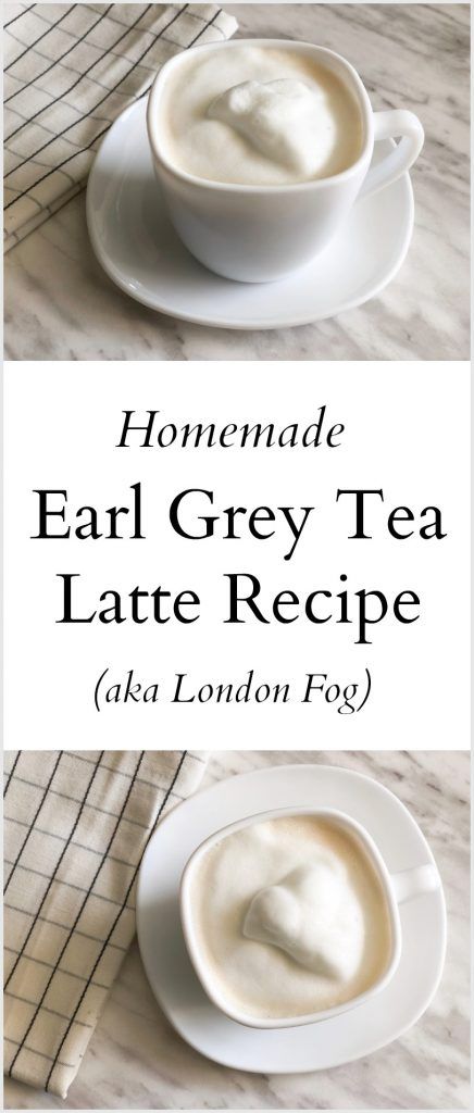 Earl Grey Tea Latte, London Fog Recipe, Witchy Recipes, Milk Drinks, Tea Latte Recipe, Espresso Recipes, Homemade Tea, Cups Of Tea, Brunch Drinks