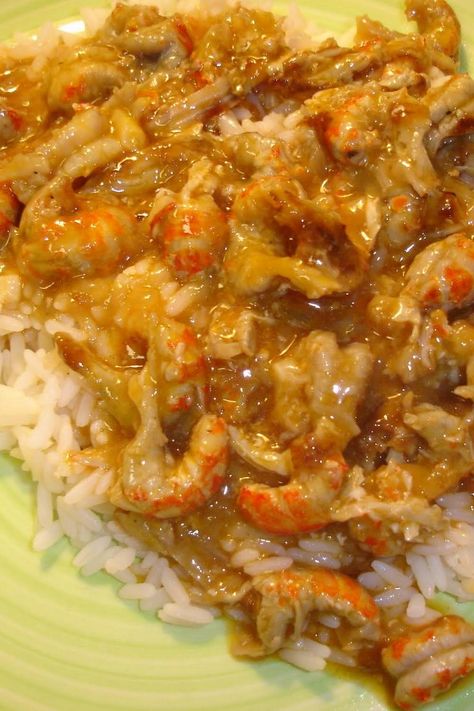 Crawfish Etoufee Recipe, Crawfish Etouffee Recipe, Crawfish Dishes, Crawfish Etoufee, Tea And Scones, Crawfish Pie, Etouffee Recipe, Shrimp Etouffee, Crawfish Recipes