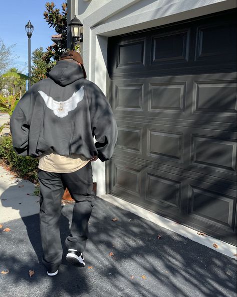 Yeezy Gap Engineered by Balenciaga Dove Hoodie 'Black' #ootd #outfitinspo #outfits #outfitideas#mensclothing #menswear #dunk #gap #balenciaga #yeezy #cargo Gap X Yeezy Hoodie, Yeezy Gap Dove Hoodie, Yzy Gap Hoodie Fit, Yeezy Dove Hoodie, Yeezy Gap Balenciaga Outfit, Yeezy Balenciaga Gap, Yeezy Hoodie Outfit, Yeezy Gap Balenciaga Hoodie, Yeezy Gap Hoodie Outfit