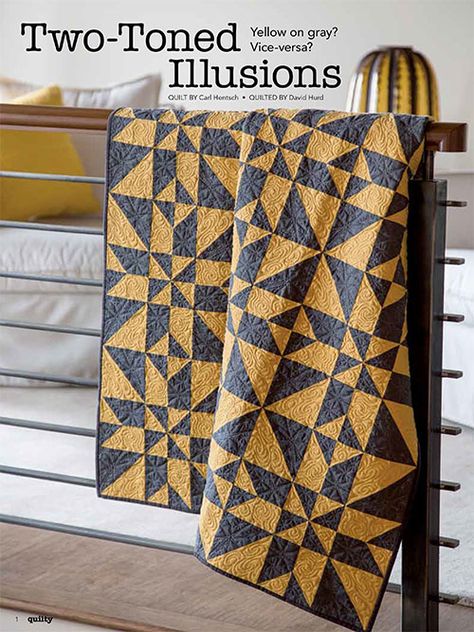 Cheddar Quilts, Creative Quilting, Lap Quilt Patterns, Triangle Quilts, Two Color Quilts, White Quilts, Quilt Pattern Download, Yellow Quilts, Rag Quilts