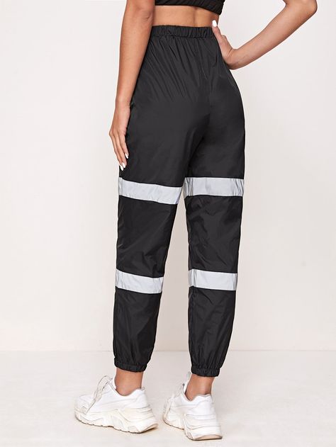 Reflective Pants, Windbreaker Pants, Women Pants, Parachute Pants, Pants For Women, Trousers, Free Shipping, Pants, Women Trousers