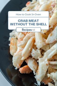 Discover delicious crab meat recipes with our guide on how to cook crab meat without the shell in the oven. Perfect for satisfying food cravings with savory food recipes. Explore a variety of seafood appetizers and creative seafood ideas. Elevate your meal with these delectable seafood dishes and impress any food lover. Swing by Recipes.net and enjoy the flavors of the ocean with these easy and tasty crabs recipes! Cooking Crab Meat, Crab Leg Meat Recipes, How To Cook Crab Meat, Snow Crab Recipes, Crab Claw Meat Recipes, Crab Meat Recipes Easy, Crabs Recipes, Savory Food Recipes, Cooking Crab