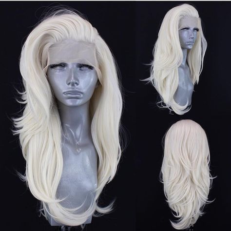 Blonde Hair Wigs, Webster Wigs, Icy Blonde Hair, Hair Boutique, Wig Store, Icy Blonde, White Blonde, Color Inspo, Hair Inspo Color