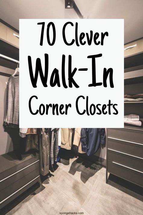 I was in my tiny bedroom the other day, realizing I needed a major closet makeover. Don’t get me wrong, I LOVE my tiny walk-in closet but the corner is totally bugging me and not being used. My simple layout was a hot mess, and I knew I had to get my organization game on […] Designing Closets Layout, Rustic Closets Ideas, 6 X 10 Walk In Closet, Corner Closet Storage Ideas, Closet Corners Ideas, U Shape Walk In Closet Ideas, Corners In Closets, 7x4 Closet Layout, Small Walk In Closet Organization Layout