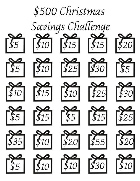 Defi Budget, Christmas Savings Tracker, Savings Binder, Saving Coins, Christmas Budget, Saving Money Chart, Money Chart, Money Printables, Money Saving Methods