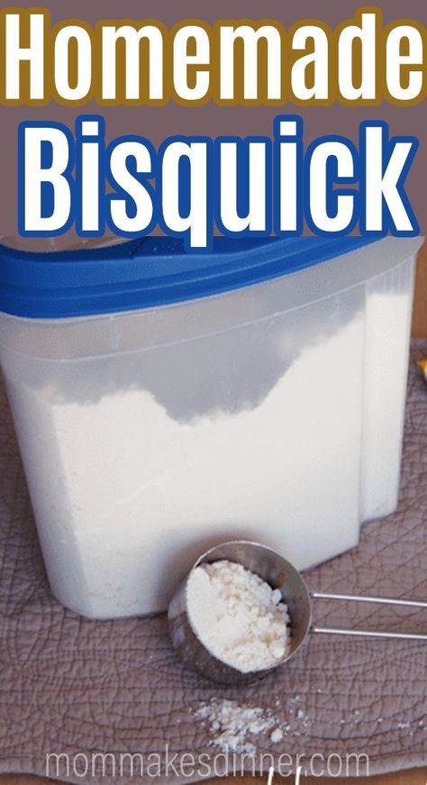 Make Your Own Bisquick, Homemade Bisquick, Homemade Dry Mixes, Bisquick Recipes, Homemade Seasonings, Mouthwatering Recipes, Baking Mixes, Baking Mix, Cat Recipes