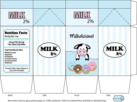 Milk Paper Craft, Papel Duck, Printable Paper Toys Templates, Craft Paper Wrapping, Pola Kotak, Printable Board Games, Paper Duck, Hello Kitty Crafts, Paper Dolls Diy