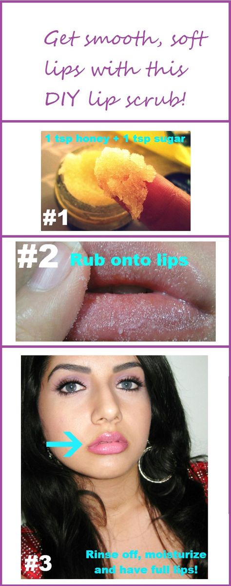 DIY Lipscrub for fuller, smoother lips! Facial Diy, Smoother Lips, Indian Healing Clay, Beauty Tutorial, Lip Scrub Diy, Homemade Products, Diy Facial, Diy Lip Balm, Diy Cosmetics