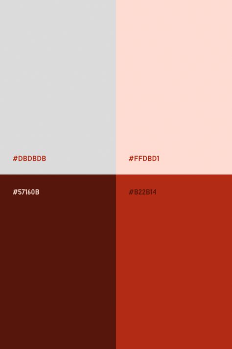 Warm color combination of reds and gray Complimentary Colors For Red, Colors With Red, Tomato Red Color Palette, Color Palette Reds, Pink And Red Colour Scheme, December Colour Palette, Neutral Red Color Palette, Gray Red Color Palette, Colors That Go Well With Red