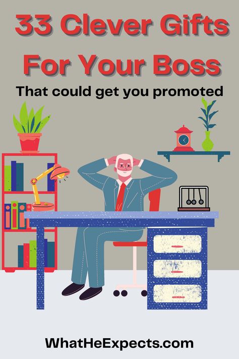 Looking for gift ideas for your boss? Check out these gifts for your boss that could potentially get you promoted. #giftideas #giftsforboss #gifts Good Gift For Boss, Gifts For Boss Male Funny, Boss Appreciation Gifts Male, New Boss Gift Ideas, Appreciation Gift For Boss, Birthday Gift For Male Boss, Christmas Gift For Doctor Boss, Gift Ideas For Supervisor, Birthday Gifts For Boss Men