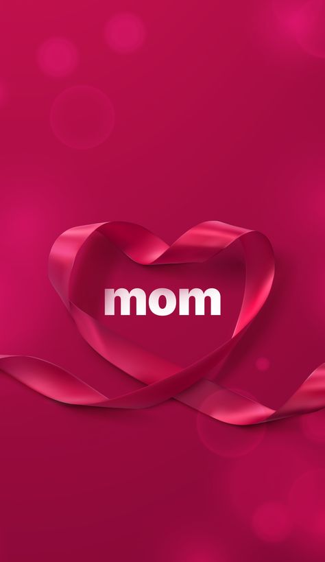 Mother Wallpaper Mom, Mum Wallpaper, Mom Wallpaper, Pink Ribbon Wallpaper, I Love My Parents, Happy Mothers Day Images, Family Love Quotes, Happy Mothers Day Mom, Mothers Day Images