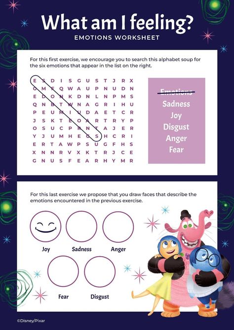 Inside Out Worksheets, Emotions Worksheet, Donald Duck Birthday, School Minimalist, Inside Out Emotions, Presentation Maker, Teacher Toolkit, Chinese New Year Card, Powerpoint Tutorial