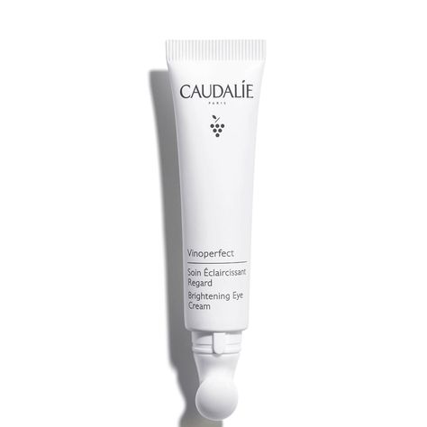 Caudalie Eye Cream, Eye Cream Aesthetic, Wishlist Skincare, Skincare List, Caudalie Vinoperfect, Skincare Wishlist, Brightening Eye Cream, Eye Creme, Cream Aesthetic